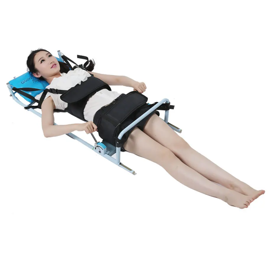 

Patented Good Efficent Cervical Spine Lumbar Traction Bed Therapy Massage Body Stretching Device for Lumbago Low Back Pain
