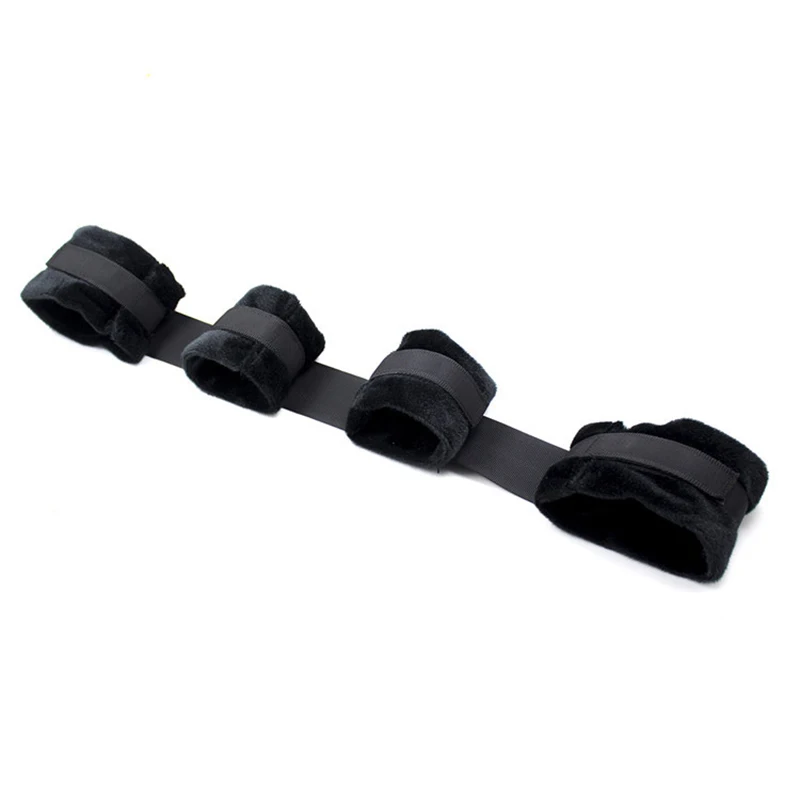 Фетиш бондаж наручники для ног соединить перекрестное удерживание БДСМ интимные