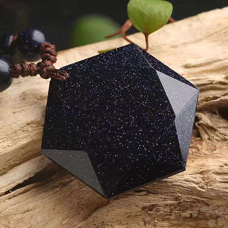 Синий Песок Лапша пятиконечная звезда с дух маятник энергии оптовая звездное