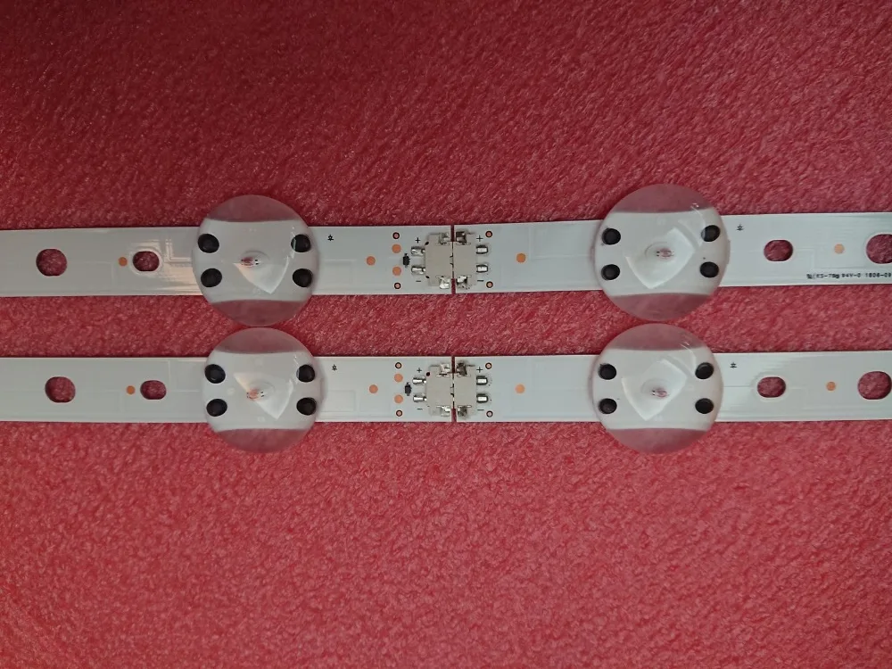 Новинка, партиями по 5 комплектов = 20 шт. светодиодный полосы для LG 49UV340C 49UJ6565 49UJ670V V17 49 R1 L1 ART3 2862 2863 6916L-2862A 6916L-2863A