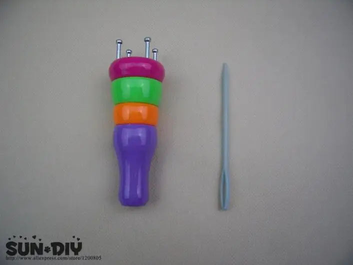 Бесплатная доставка цветной пластиковый французский вязаный ткацкий станок