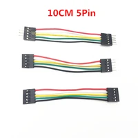 free shipping jumper wire 20pcslot 10cm 5pin solder cable male to male m f f f breadboard dupont cables wires for electronics