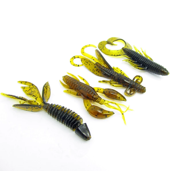 20 шт. мягкий рыбалка приманки карп рыболовные снасти джиг воблер резиновые