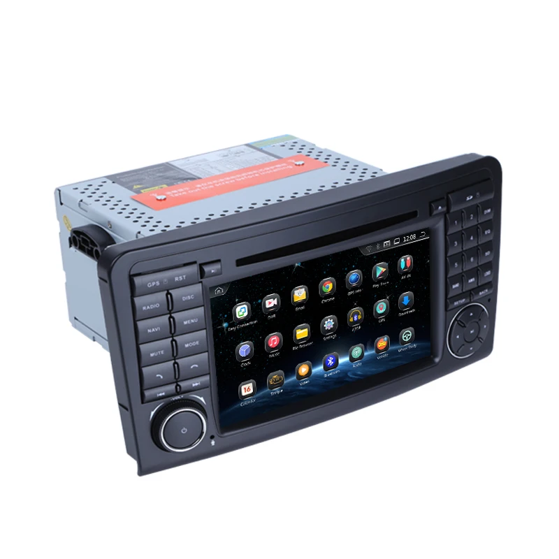 CarExc Android 9 0 OS Восьмиядерный автомобильный DVD GPS Навигатор Радио для Benz ML300 ML350 ML450 ML500