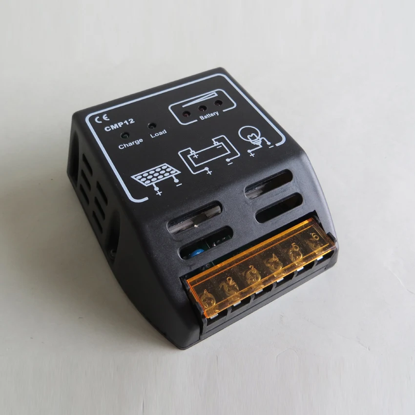 CMP12 12 В 24 в 10 А контроллер зарядки и разрядки солнечной энергии
