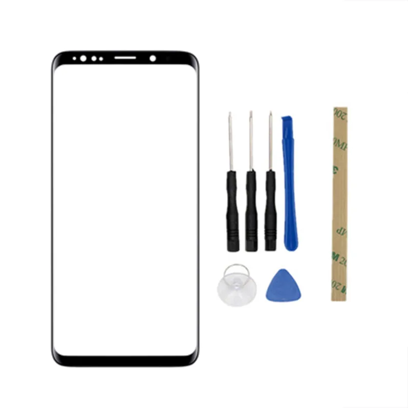 Для SAMSUNG Galaxy 5 8 дюймов S9 G960 6 2 плюс G965 Передняя Внешний Стекло объектив Touch Панель