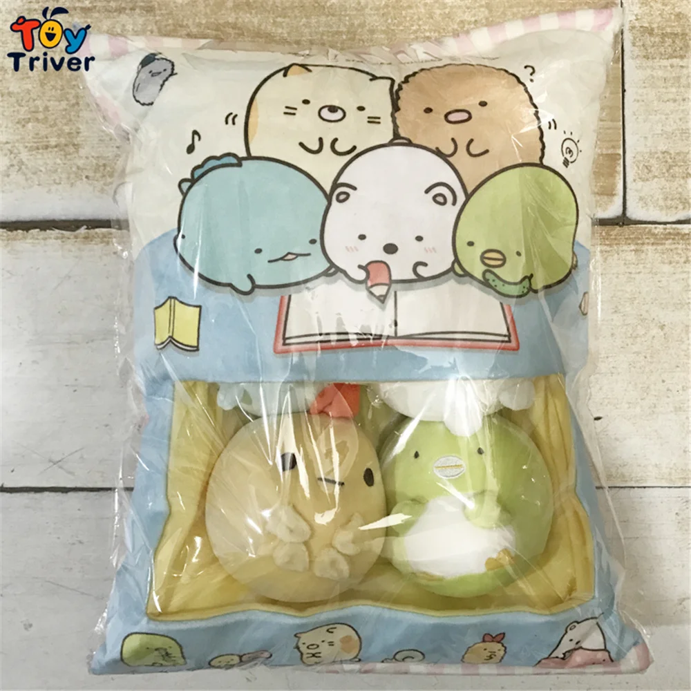 Японская анимация один пакет Sumikko Gurashi угловая биологическая плюшевая игрушка