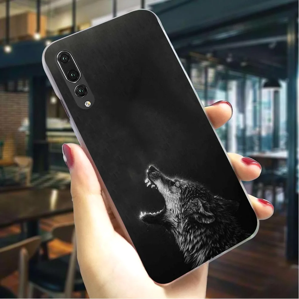 Волк для телефона с коллажем и крышка для huawei Honor Nova 3i чехол 6A 7A Pro 7X 7C 8C/8 9 10 Lite Play Y6 Y7 Prime Y9 Nova 3/4
