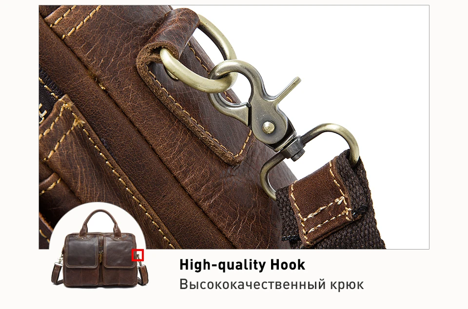 Мужской портфель WESTAL, кожаная сумка для ноутбука, мужская сумка из натуральной кожи, мужская деловая сумка-мессенджер, мужской офисный портфель 8002