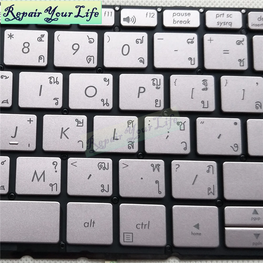 Запасная Клавиатура для ноутбука Asus ZenBook 3 UX390UA UX390 таиландский стандарт TI TA с