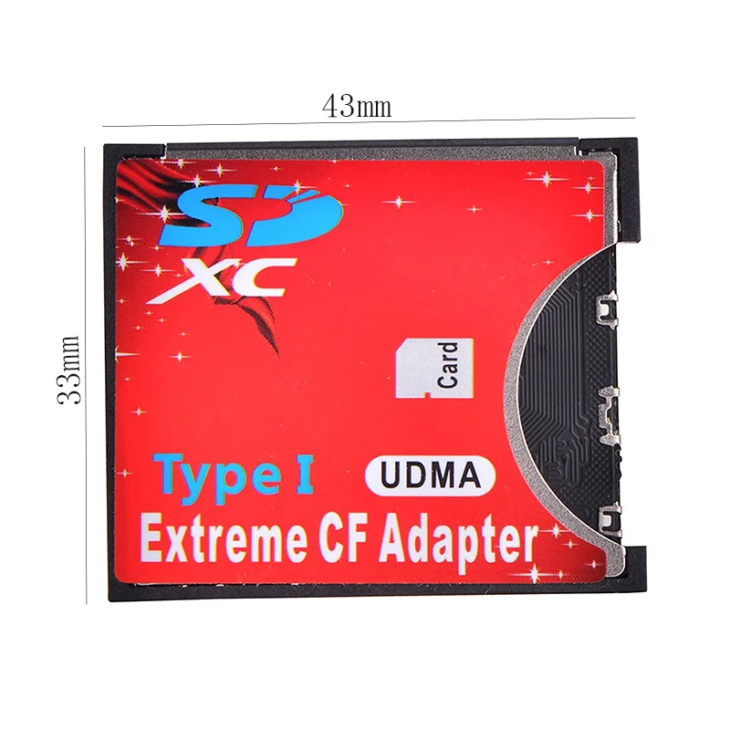 Лидер продаж адаптер для SD CF-карты беспроводной Wifi MMC SDHC SDXC слот CF Type I компактная