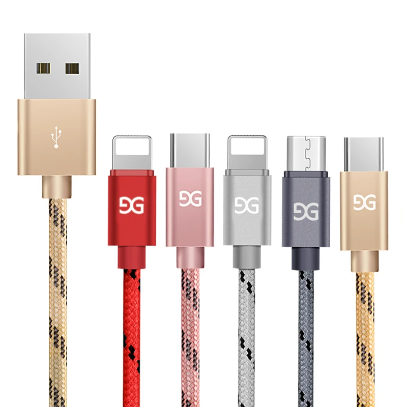 USB кабель для iPhone быстрой Micro зарядки Samsung Huawei Xiaomi кабели даты iPad мобильный телефон