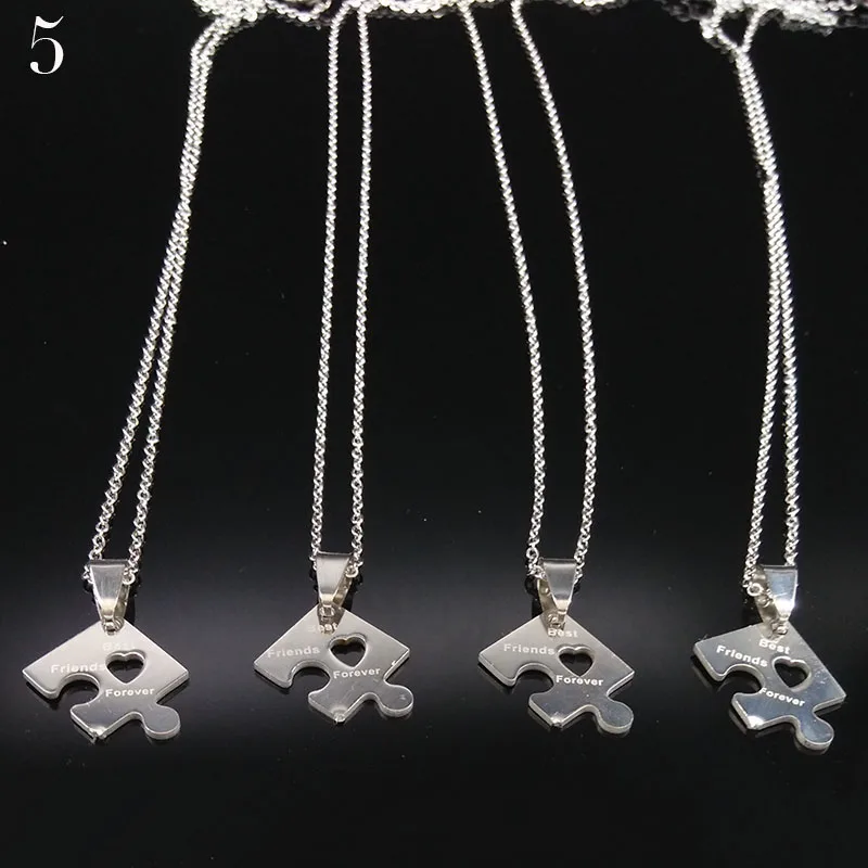 4 шт. женское колье из нержавеющей стали|best friends pendant|friends pendantsbest pendant necklace |