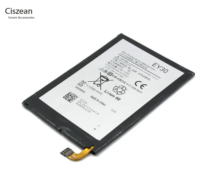Ciszean 5 шт./лот EY30 2300 мАч 8.7Wh мобильный телефон Сменный аккумулятор для Motorola Moto X 2nd