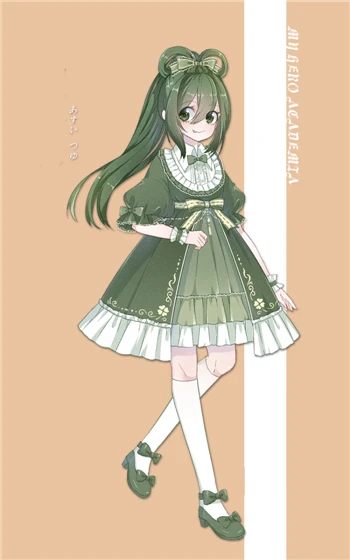 Asui Tsuyu Предпродажа, мой герой, Волшебник изуку мидория Деку Asui Tsuyu OCHACO URARAKA Todoroki Shoto химико Тога, костюм для косплея - Цвет: Asui Tsuyu
