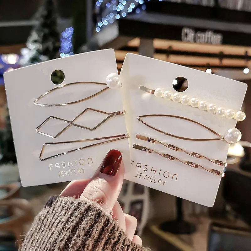 Женская металлическая заколка для волос аксессуары |