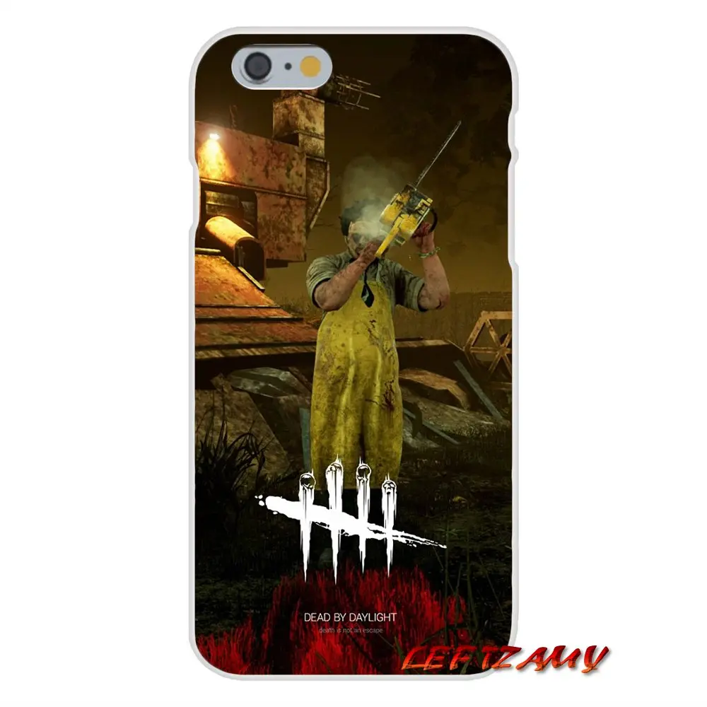 Гибкие прозрачные чехлы из ТПУ для iPhone X XR XS MAX 4 4S 5 5S 5C SE 6 6S 7 8 Plus ipod touch horror Dead by Daylight |