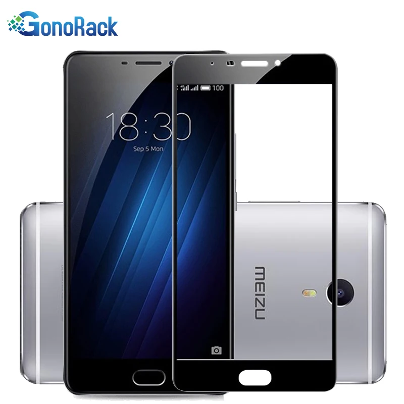 GonoRack M3 Max закаленное стекло для Meizu Защитная пленка экрана 9 H полноэкранный чехол