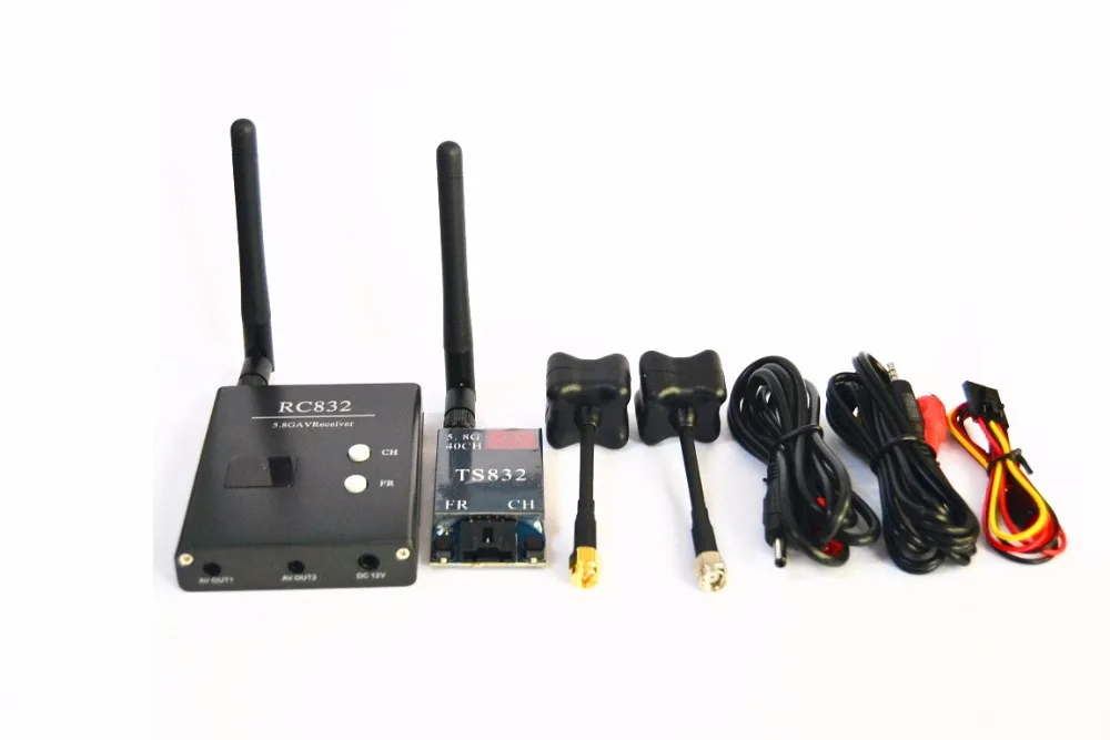 FPV 5,8G 600mW RC832 TS832 TS835 40/48 CHWireless AV TransmitterReceiver 5,8G поляризованная антенна Fatshark для RCAntenna
