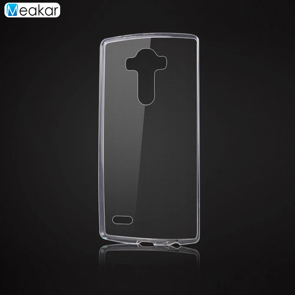 Прозрачный силиконовый мягкий ТПУ чехол 5 дюйма для LG G4 H818 H815 H810 F500 с полным