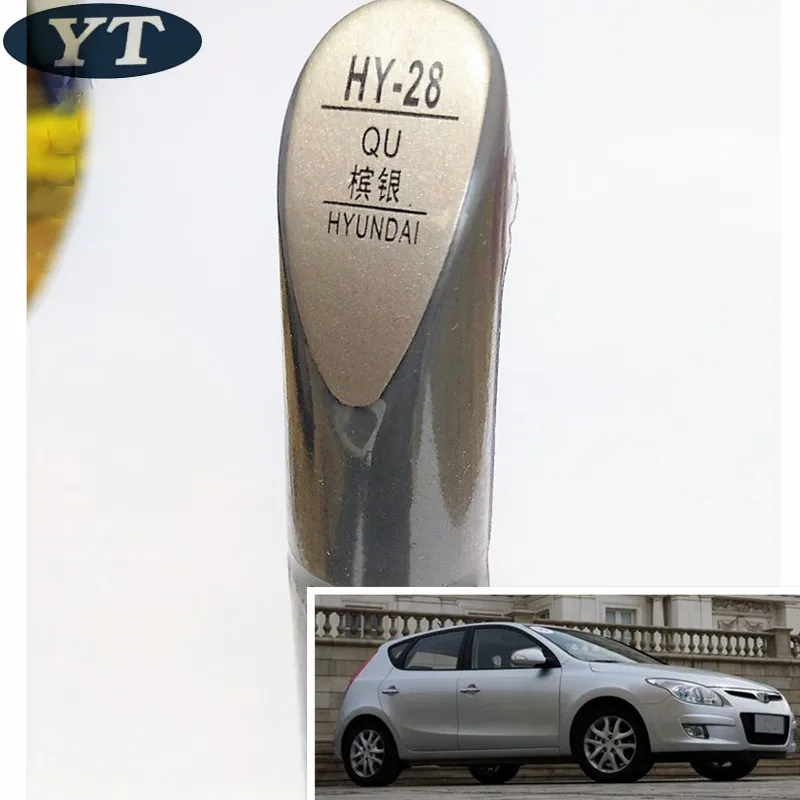 Ручка для ремонта царапин серебристая ручка авто Hyundai IX35 IX25 Elantra Accent I30 Verna Tucson Sonata