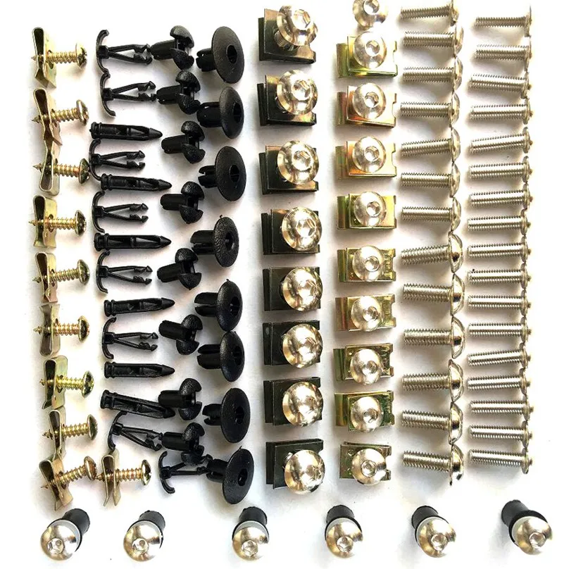 Stainless Steel Complete Black Fairing Bolt Kit GSXR750 2004 2005 Body Screws for Suzuki GSXR 600 750 04 05 GSXR600 K4 | Автомобили и