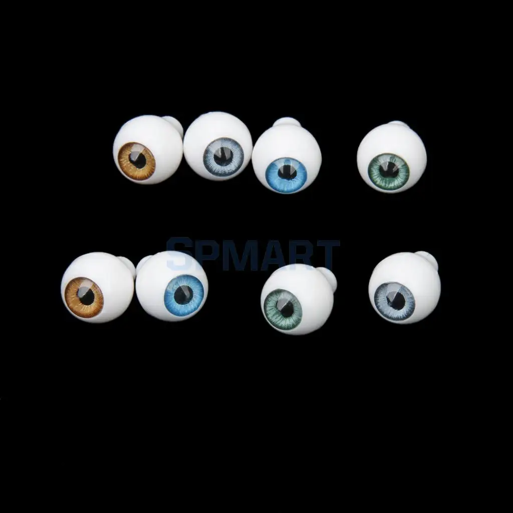 Новое поступление 2015 4 пары круглые фотообои 10 мм|eye eyeball|acrylic doll eyesdoll eyes |