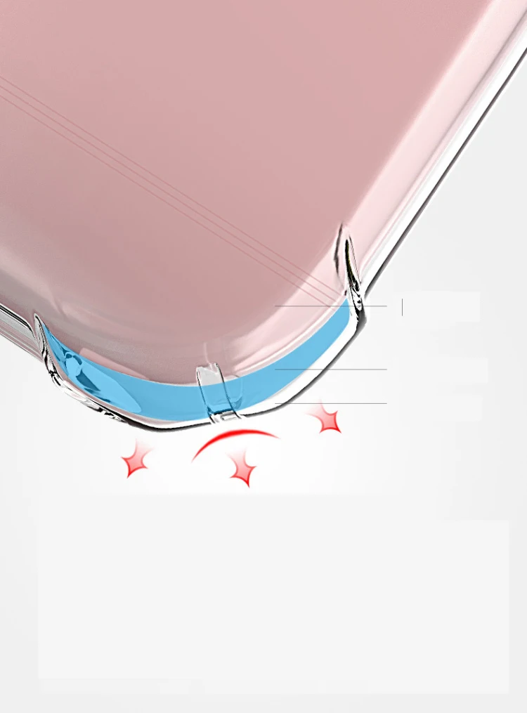 Ultra-thin transparent Clear Phone Case For Xiaomi Redmi note 3 4X 5A 5pro 6 pro soft Silicon Back Cover case 5 plus |