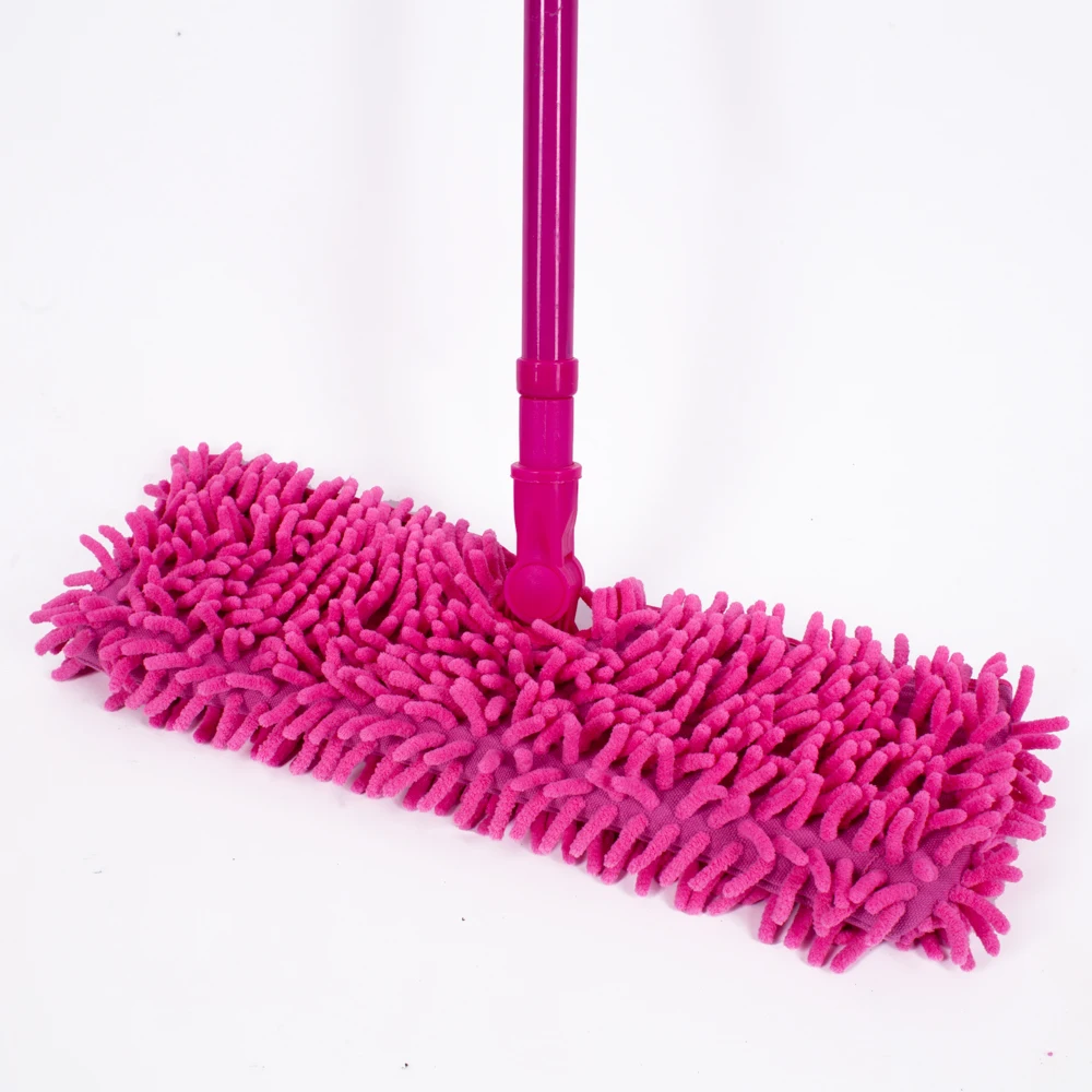 Швабра двухсторонняя с тряпкой из Микрофибры и телескопической ручкой|squeeze mop|floor