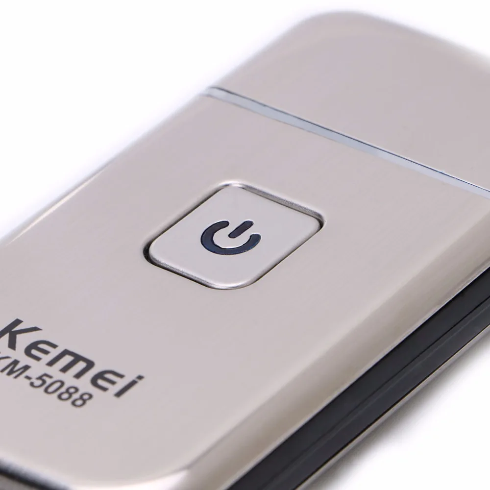 Kemei Mini USB аккумуляторная электробритва с сабельным лезвием Бритва для мужчин