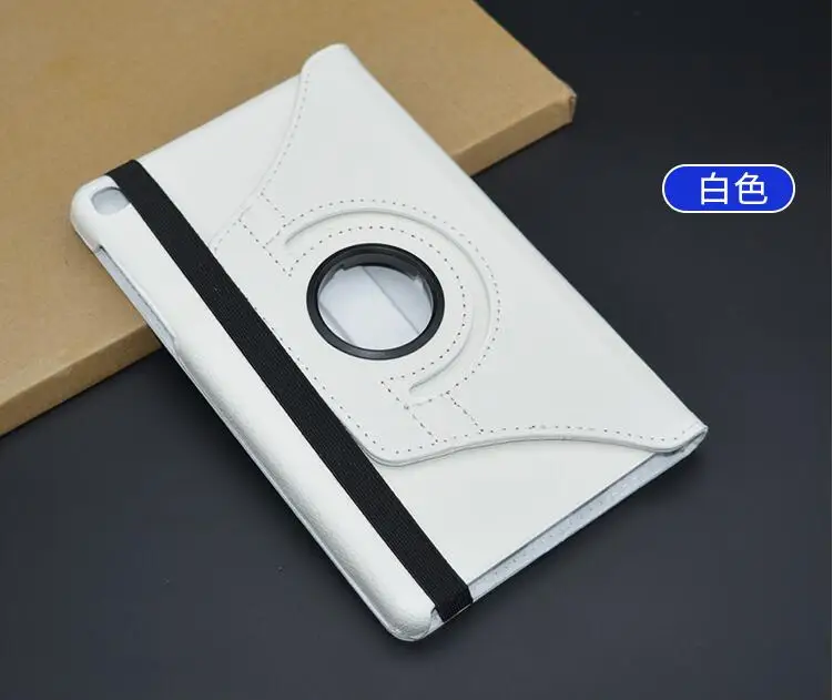 WHITE Чехол для samsung Galaxy Tab S5e 10,5 T720 T725 чехол TAB S5E 10,5 SM-T720 360 градусов вращения из искусственной кожи Подставка держатель чехол s - Цвет: WHITE