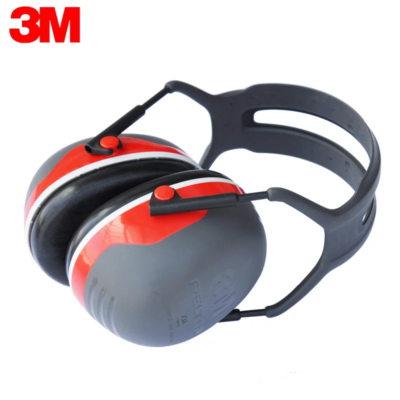3M X3A original Earmuffs high quality profession Noise prevention Earmuffs shooting Learn Sleep elasticity Comfortable Earmuffs