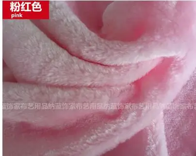 pink Роскошный простой цветной короткий ворс Забавный искусственный мех Ткань 14 мм 6" 170 cms материал - Цвет: pink