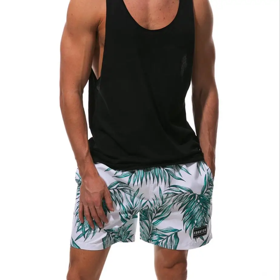 Сетчатые внутренние купальники мужской купальник с принтом быстросохнущие