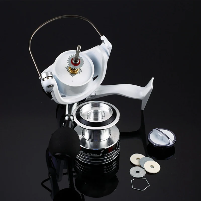 Рыболовные катушки с правшей левшей EVA ручка предварительной загрузкой