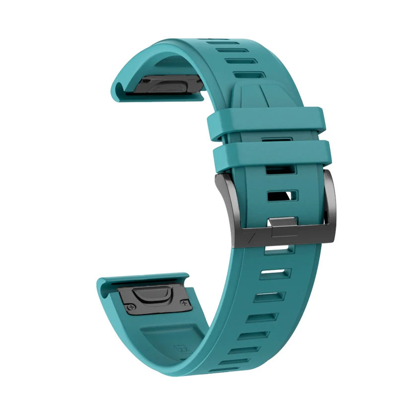 Ремешок для часов 26 22 20 мм ремешок для Garmin Fenix 5X5 5S 5X Plus 3 3HR S60 MK1 Смарт-часы быстросъемный силиконовый ремешок Easyfit