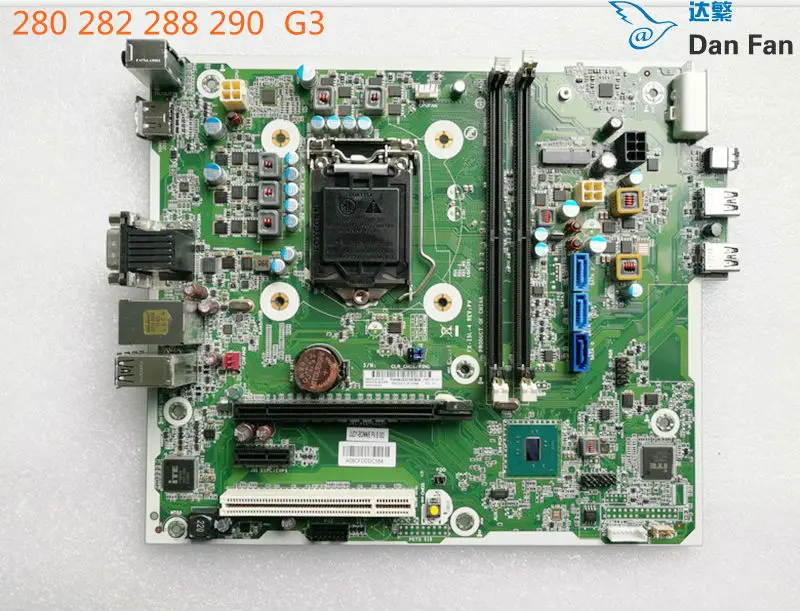 

921256-001 аккумулятор большой емкости для HP 280 282 288 290 G3 MT рабочего Материнская плата 921435-001 921435-601 LG1151 материнская плата 100% тестирование полность...