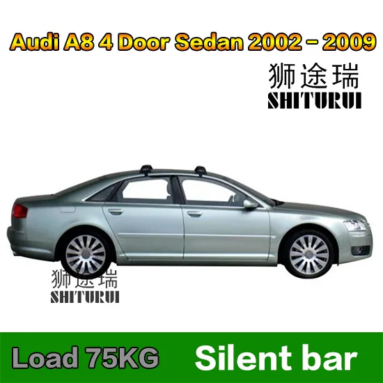Синий SHITURUI для Audi A1 A3 A6 A4L A5 A8 S4 TT Ультра тихий грузовик на крыше бар автомобиль специальный алюминиевый сплав замок ремня - Цвет: Синий