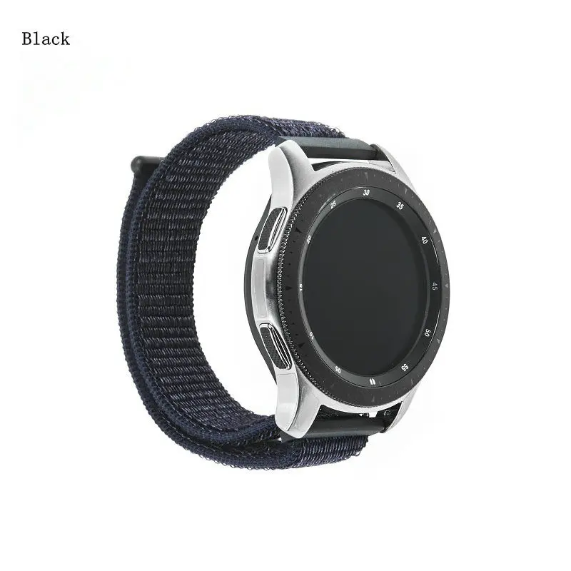 Odog 20 мм 22 нейлоновый ремешок для часов Samsung Gear S3 Galaxy Watch 46 Amazfit Pace S2 классический