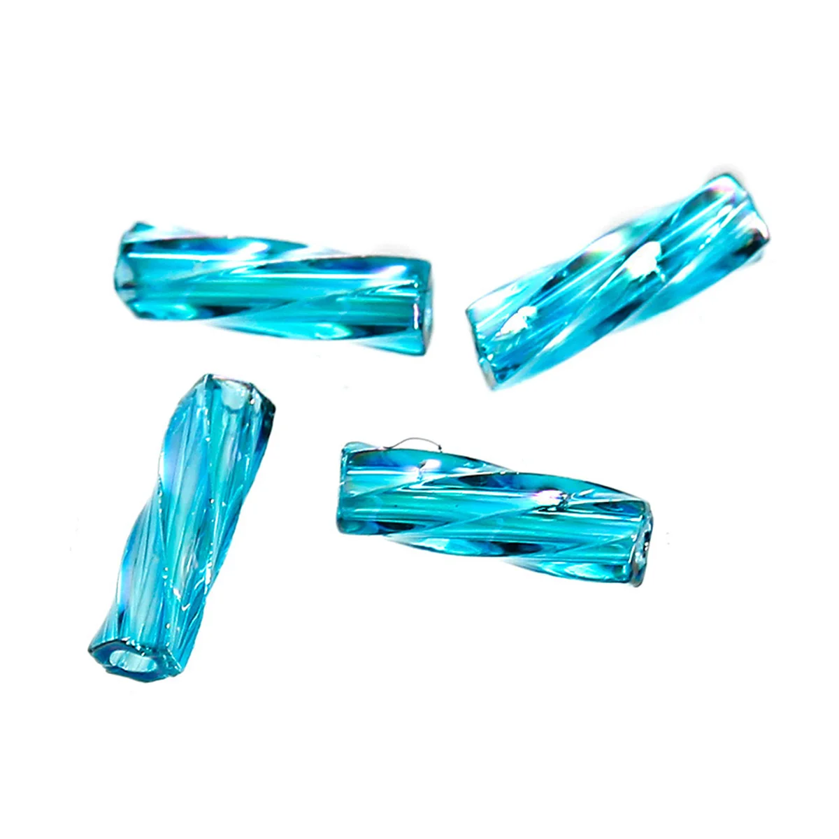 DoreenBeads японские стеклянные бусины витые павлин голубые россыпью DIY ювелирные