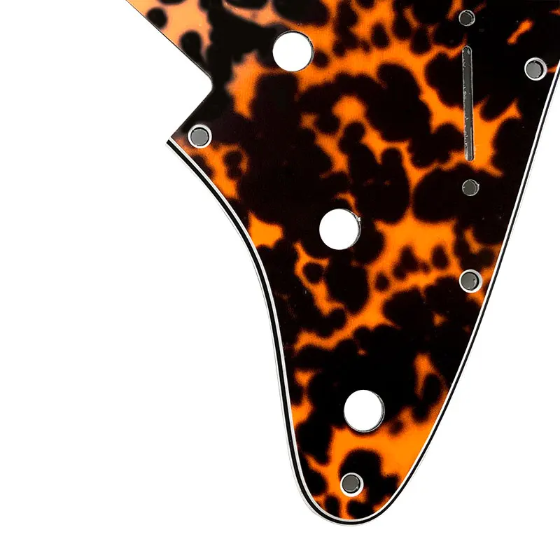 Качественная Гитара Pickguard-для США 11 винтовых отверстий Stratocaster с тремоло Floyd Rose мост Humbucker одинарная HSS Scratch Plate