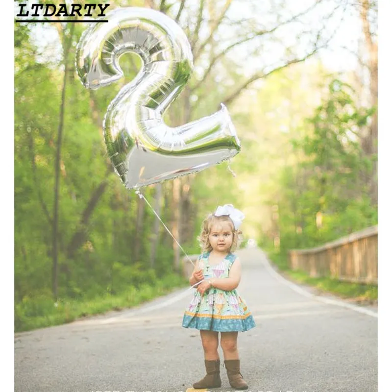Baby Shower 1 шт. 40 дюймов Большой Размеры №2 Фольга воздушные шары с гелием в коем