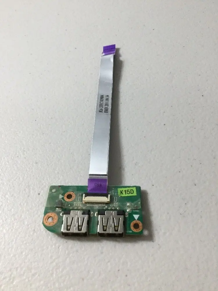 Идеально работает для Toshiba Satellite L750 L755 L750D Usb порт с кабелем DA0BL6TB6F0|Компьютерные