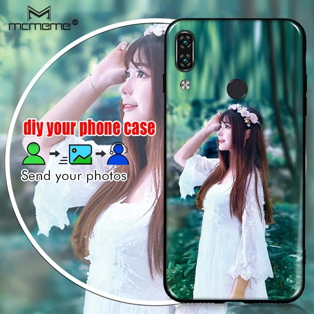 HD Custom DIY Design for Lenovo Z6 Pro Case z6 lite Cover Soft TPU Back Customized Printed Z5 pro Phone Cases |