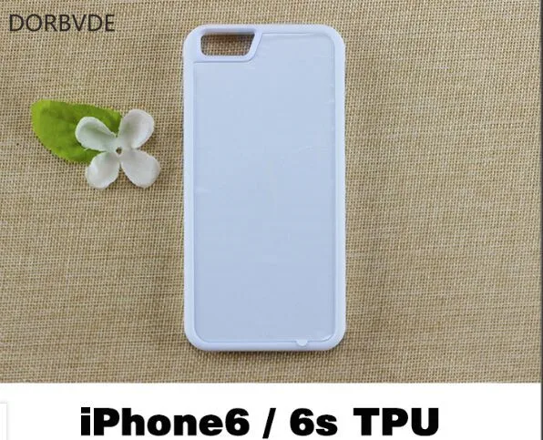 2D чехол, сублимационная печать TPU+ PC резиновые DIY Стиль задняя крышка для iphone 4 5 6 7 8 Fundas с алюминиевыми вставками Coque 100 шт