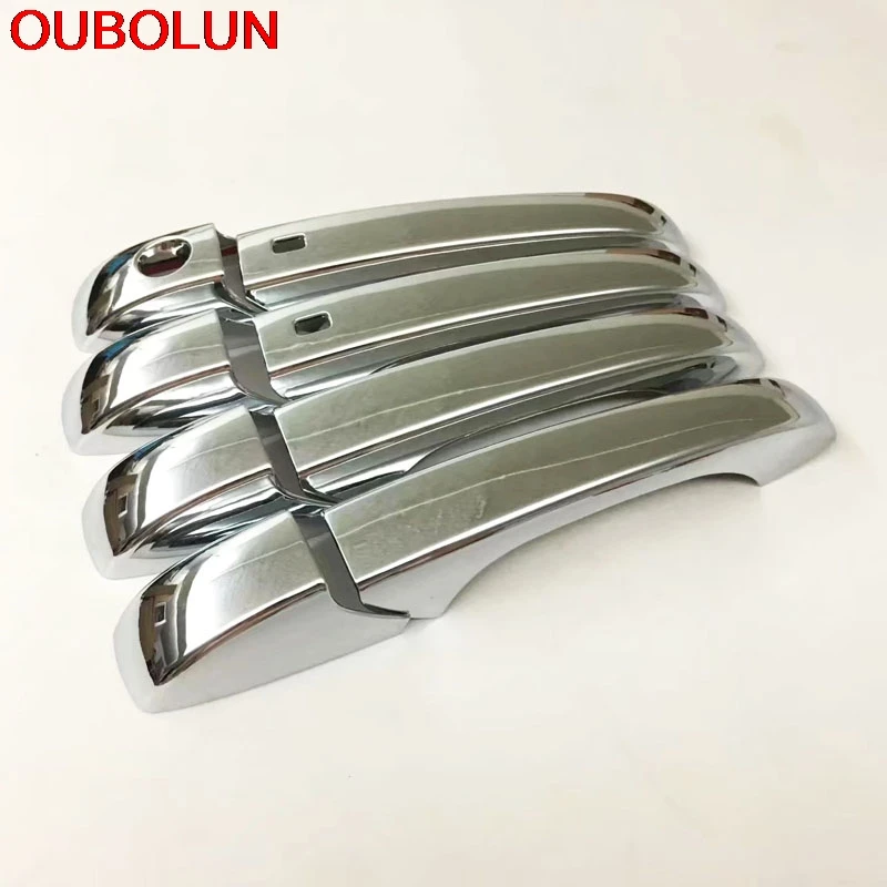 OUBOLUN для Jeep Grand Cherokee 2011 - 2014 с отверстием смарт-ключей 3 отверстия крышка дверной