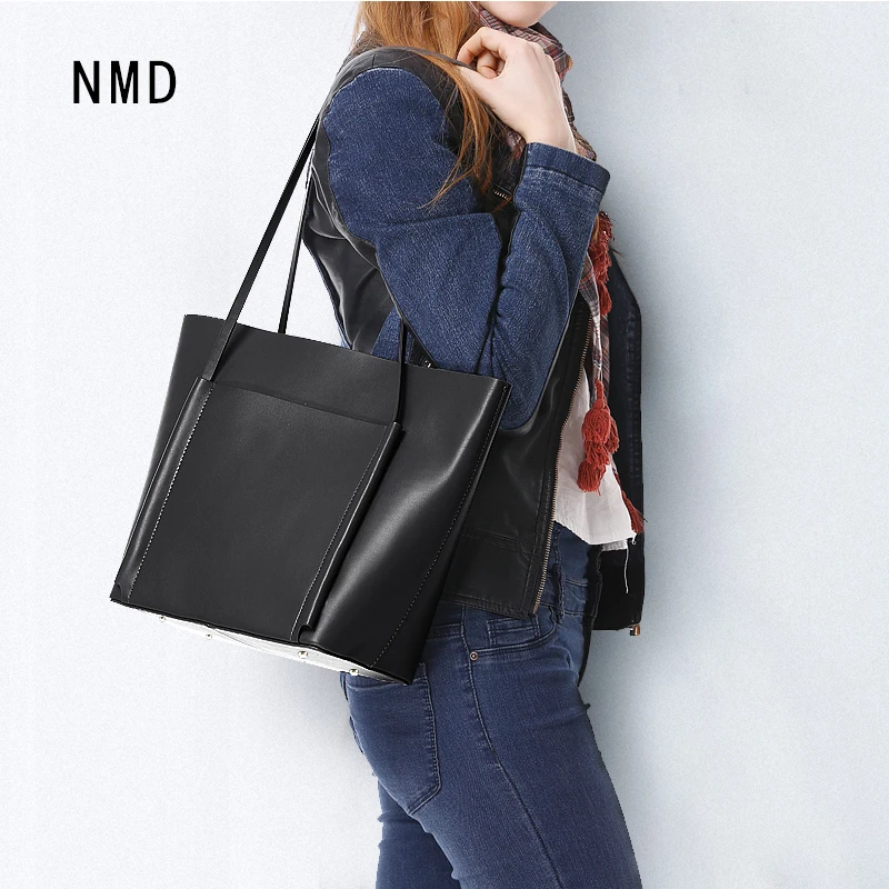 NMD новые Брендовые женские сумки из коровьей кожи женская сумка на плечо
