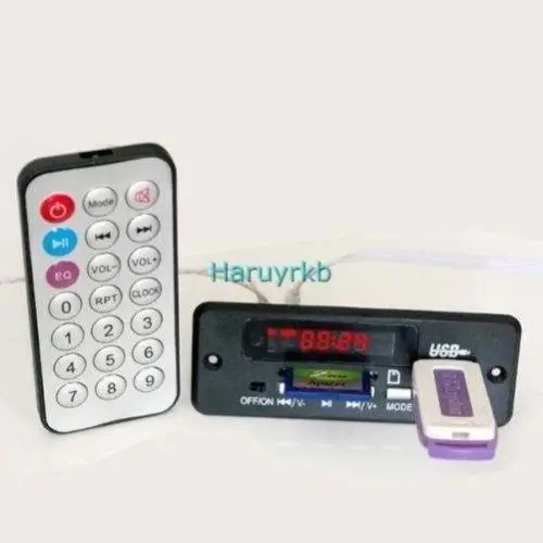 Dc 5 В/12 в MP3 декодер доска Аудио SD карта/музыкальный плейер с интерфейсом USB Панель