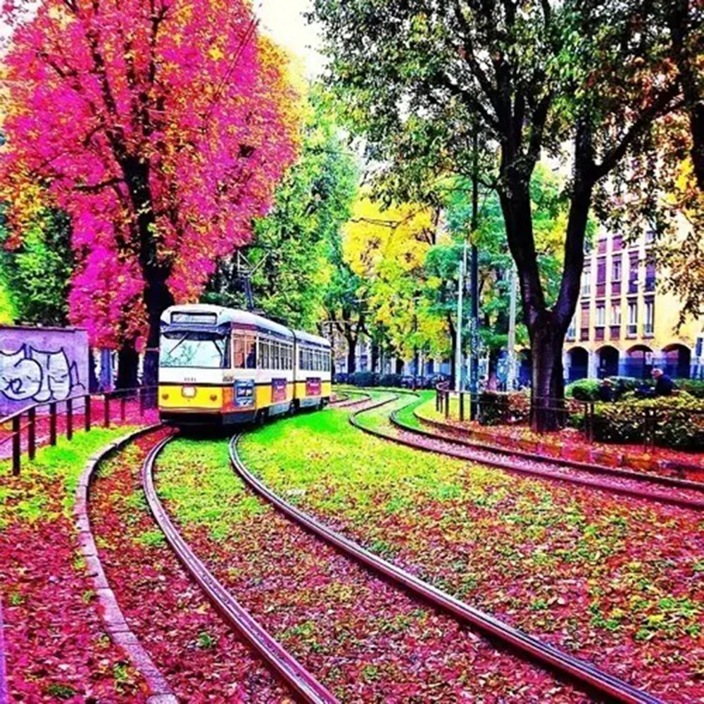 

Алмазная живопись «Осенний автомобиль», полная мозаика «сделай сам», алмазная живопись, вышивка крестиком, домашнее декоративное ремесло