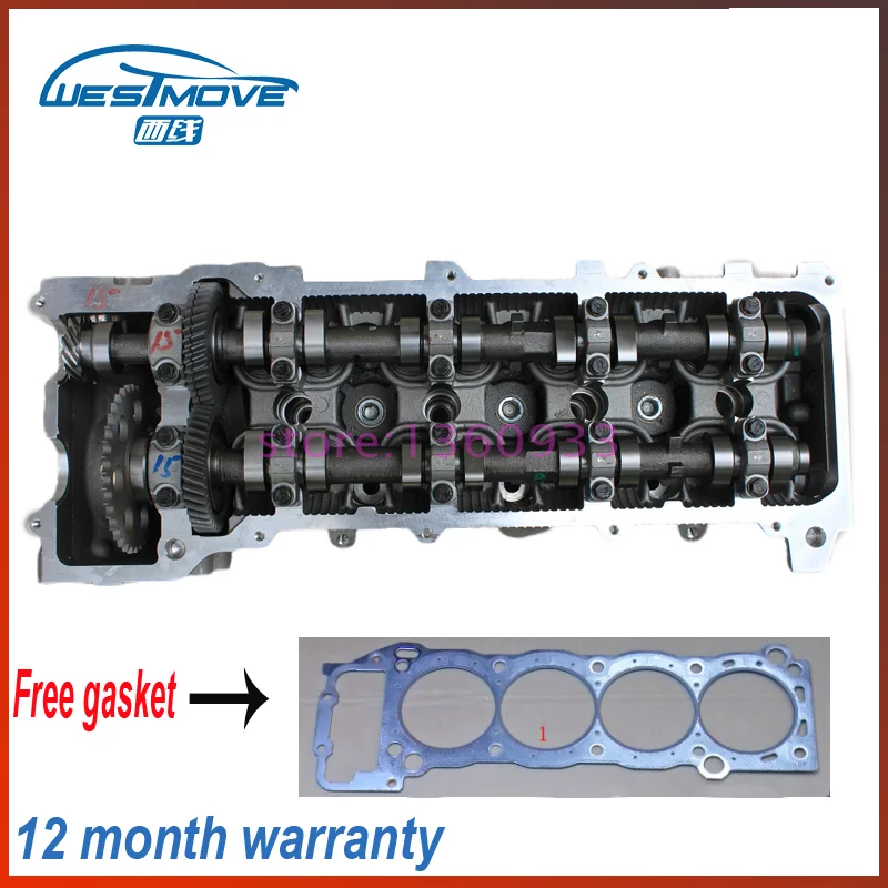 Полный цилиндр головка для Марка Toyota Tacoma T100 каботажное судно 4runner Land cruiser J9 Hi-lux Dyna 200 Hi-ace Prado 2.7L 3rzfe 8 отверстий